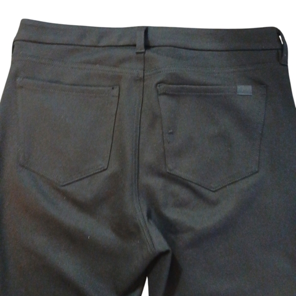Jen 7 by 7 For All Mankind Soft Ankle Stretch Skinny Jeans Black Size 10 - Picture 5 of 10